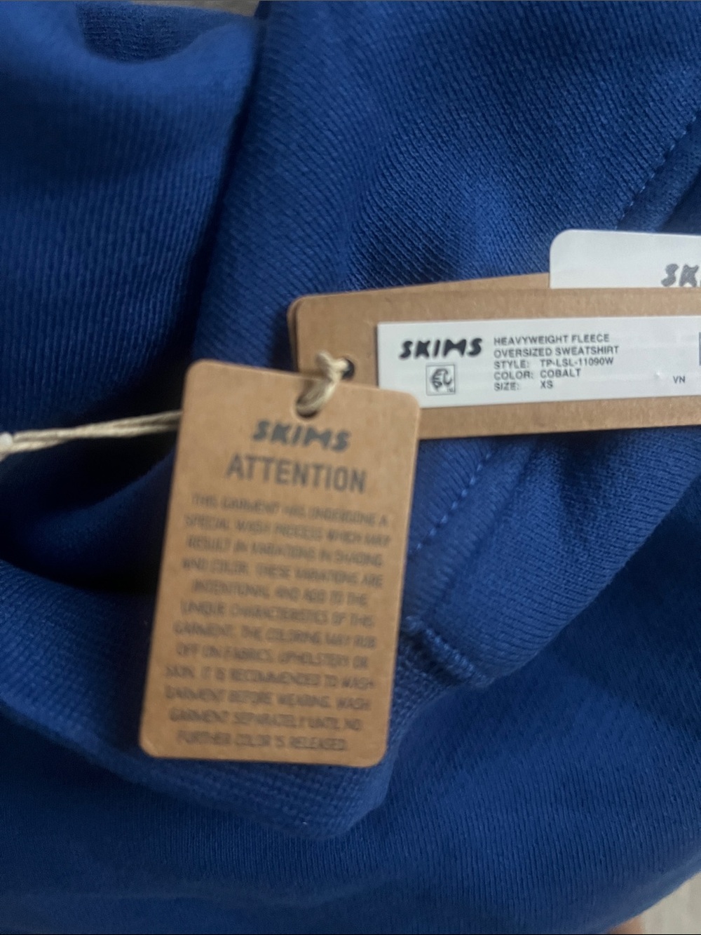Skims heavyweight fleece sweatshirt - Picture 9 of 9